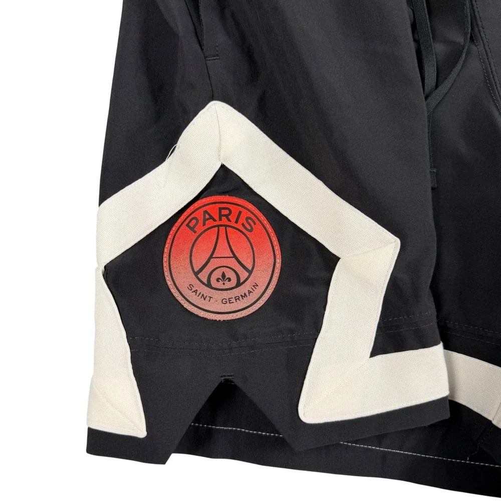 Jordan PSG Paris Saint-Germain Dri-FIT Shorts M Black White RARE EUC HM0003-045